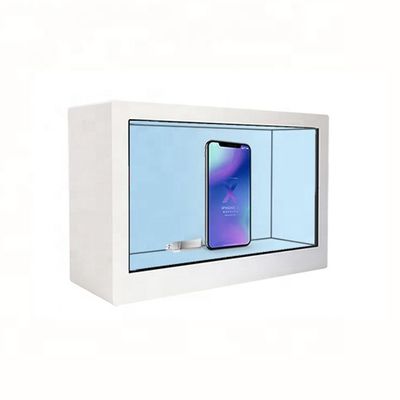 Caixa esperta transparente do armário da mostra do LCD da mostra para a propaganda de produto