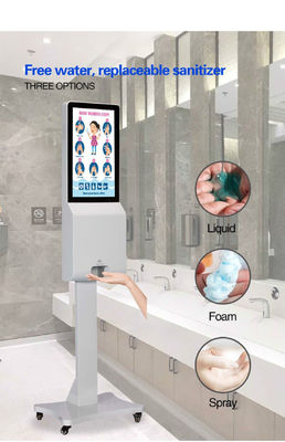 Distribuidor automático do Sanitizer da mão que anuncia o Signage do Lcd Digital 21,5 polegadas