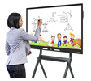 Um multi toque Smart Digital Whiteboard de 75 polegadas para a reunião e a educação