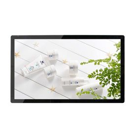 exposição digital do monitor do signage tela táctil de 27 polegadas interno para o aeroporto