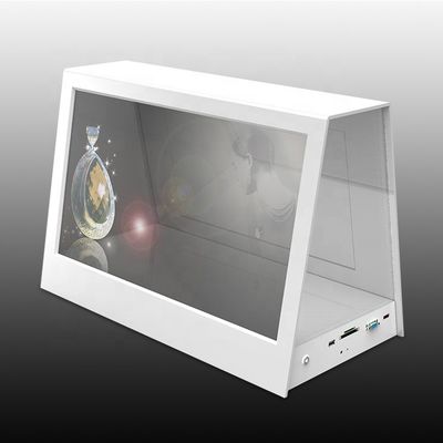Caixa esperta transparente do armário da mostra do LCD da mostra para a propaganda de produto